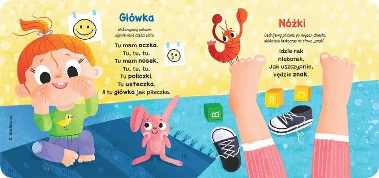 Zabawy paluszkowe. Biblioteczka najmłodszych