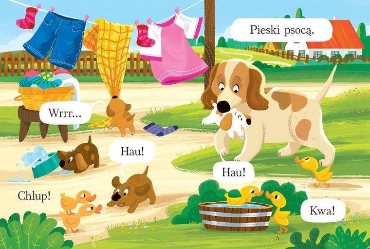 Zaczynam czytać. Pierwsze zdania do nauki czytania. Hugo szuka domu (wielkie litery)