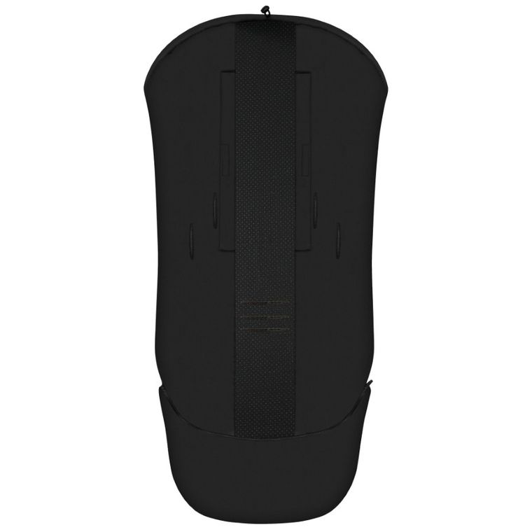 Zaffiro, EverGrow Nordico, regulowany śpiwór, black, 0-36m