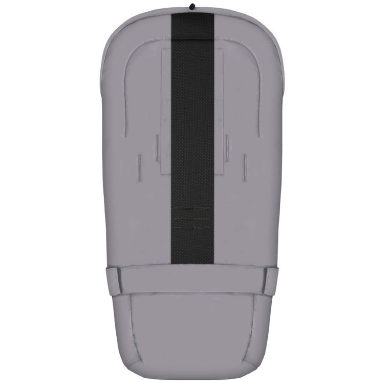 Zaffiro, SleepGrow Aspen, regulowany śpiwór, steel grey, 0-36 m