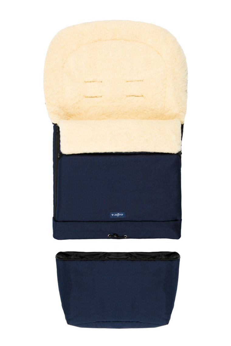 Zaffiro, śpiworek do wózka Sleep&Grow Eco, granatowy