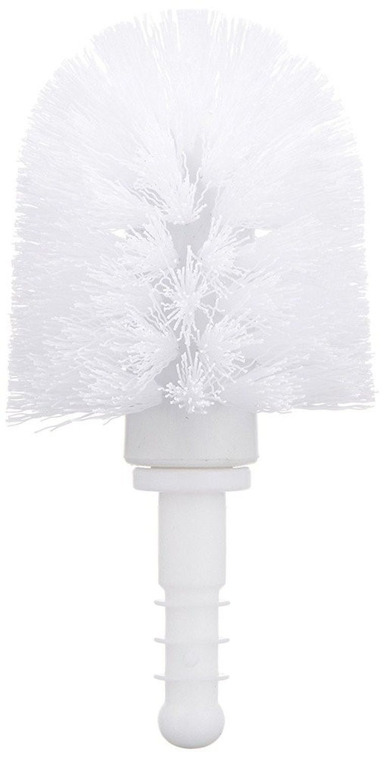 Zapasowa końcówka do szczotki toaletowej, biały, ∅ 7.5 cm