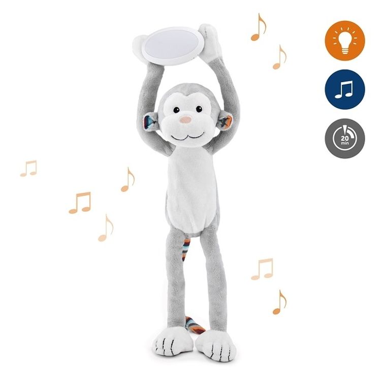 Zazu, Max, Małpka, lampka nocna pluszowa