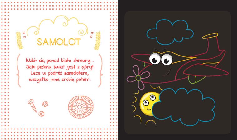 Zdrapywanka z rysikiem. Niezwykłe pojazdy