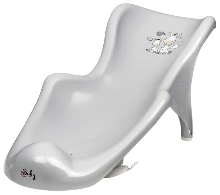 Zebra, fotelik do kąpieli, szary