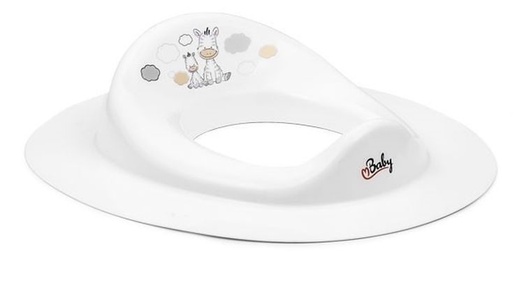 Zebra, nakładka na sedes, biała