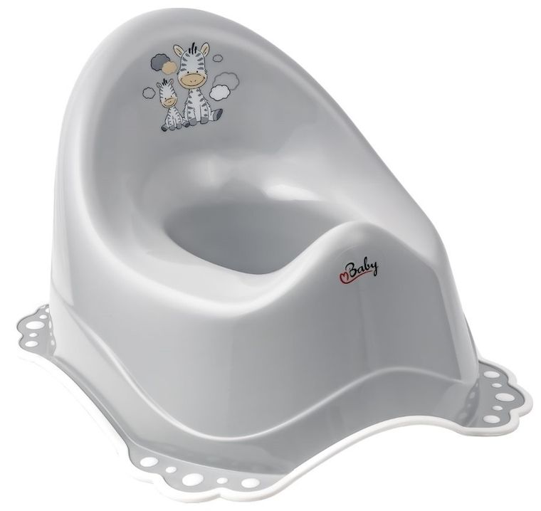 Zebra, nocnik, szary