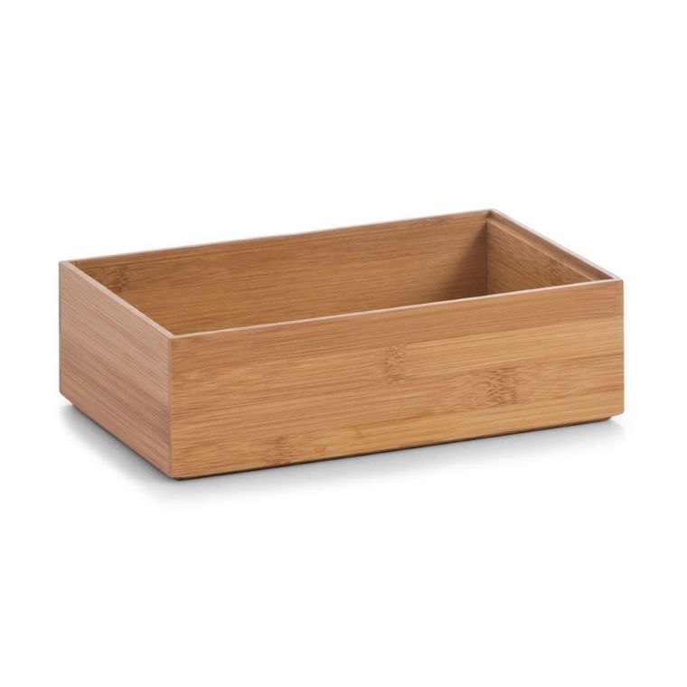 Zeller, bambusowy pojemnik do przechowywania, 23-15-7 cm