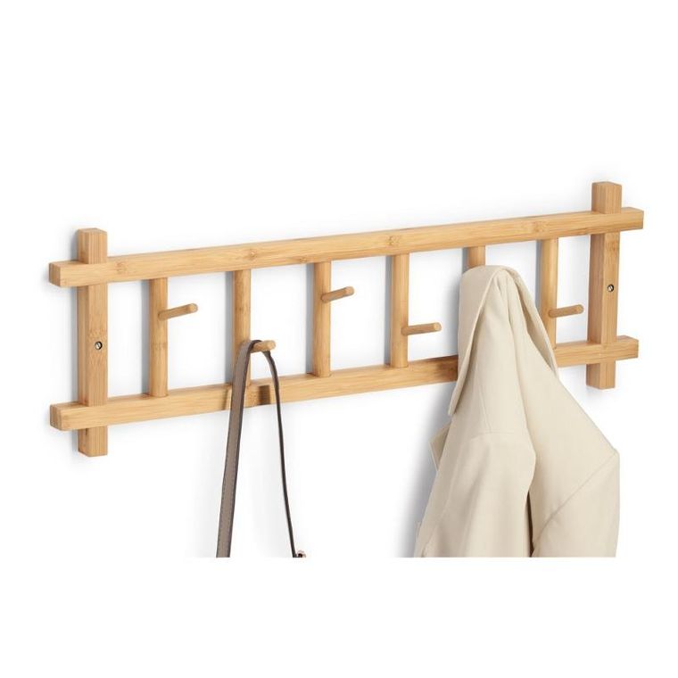 Zeller, bambusowy wieszak do przedpokoju, Cedro, 68-22-2,5 cm
