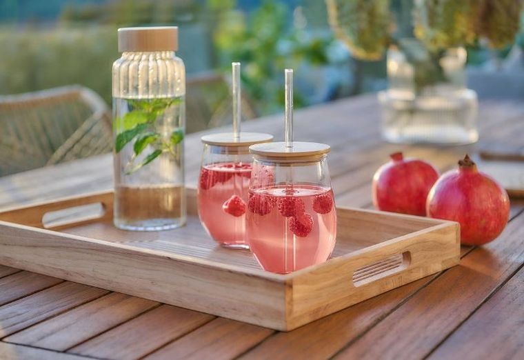 Zeller, butelka z bambusowym szczelnym wieczkiem, 1000 ml