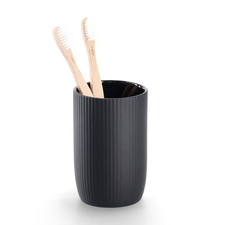 Zeller, ceramiczny kubek na szczoteczki, średnica 7,7 cm