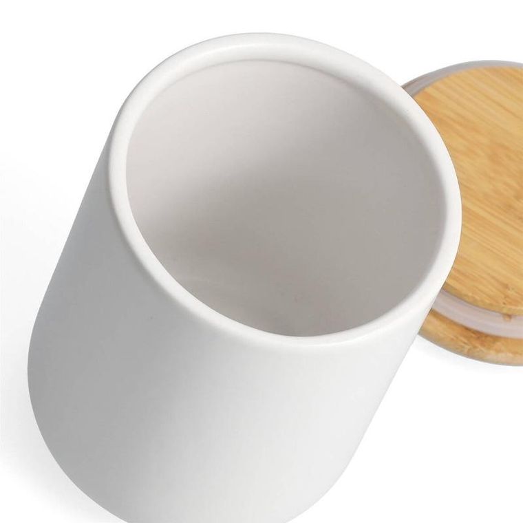 Zeller, ceramiczny słoik z wieczkiem, na produkty sypkie, 670 ml