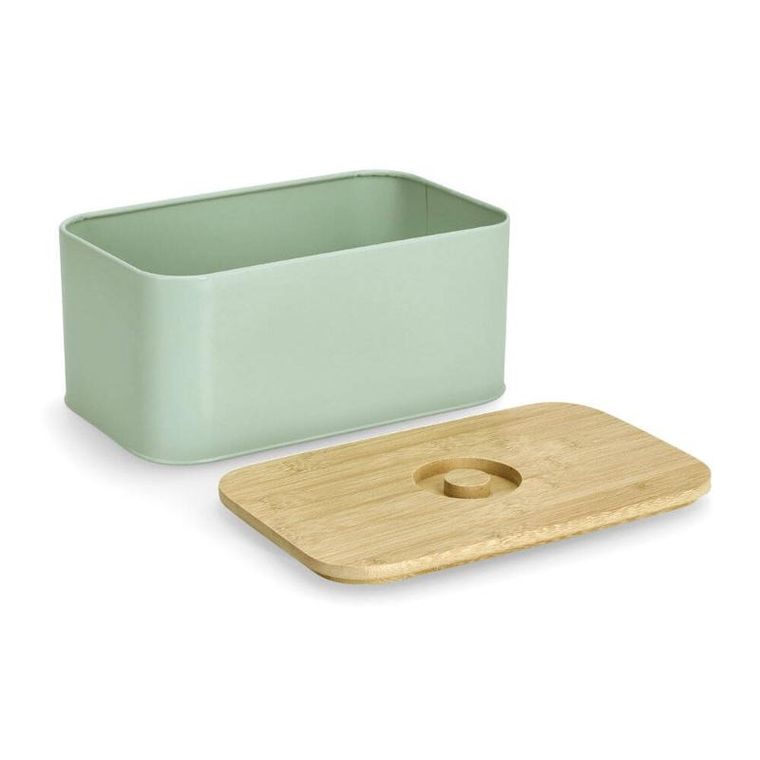 Zeller, chlebak puszka z bambusową pokrywką, 30-18-13 cm