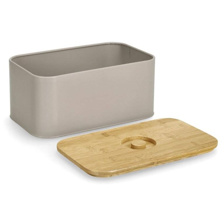 Zeller, chlebak puszka z bambusową pokrywką, 30-18-13 cm