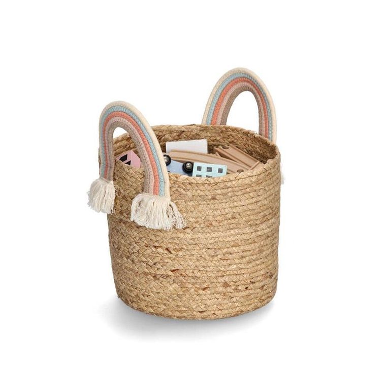 Zeller, kosz do przechowywania z plecionej trawy morskiej, średnica 30 cm