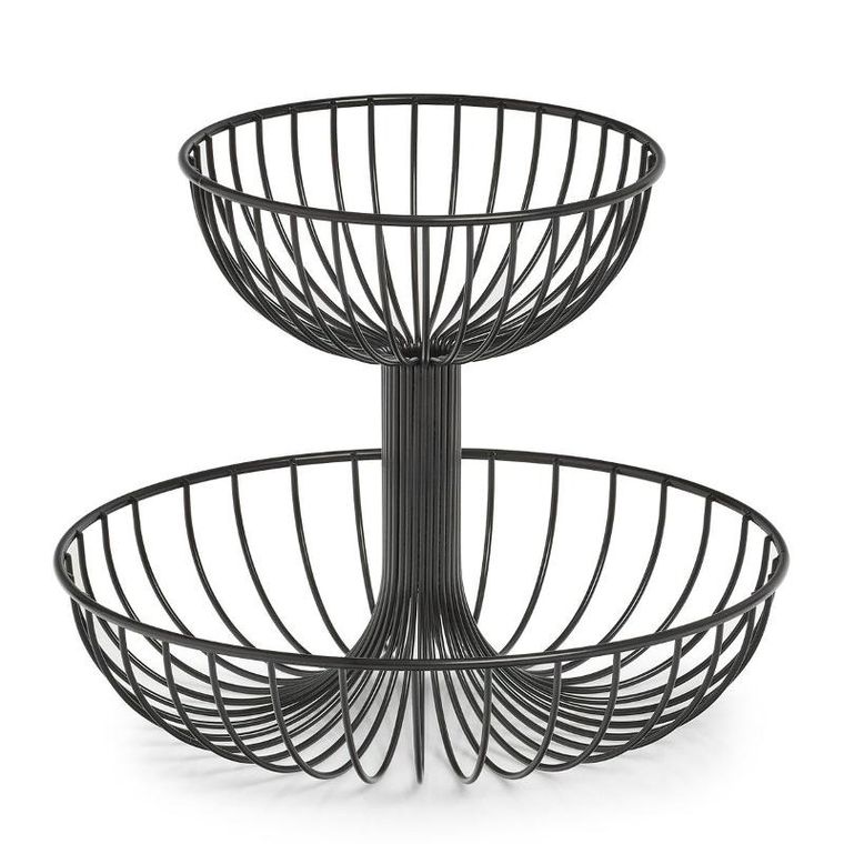Zeller, kosz na owoce 2-poziomowy, Ø 32-26 cm
