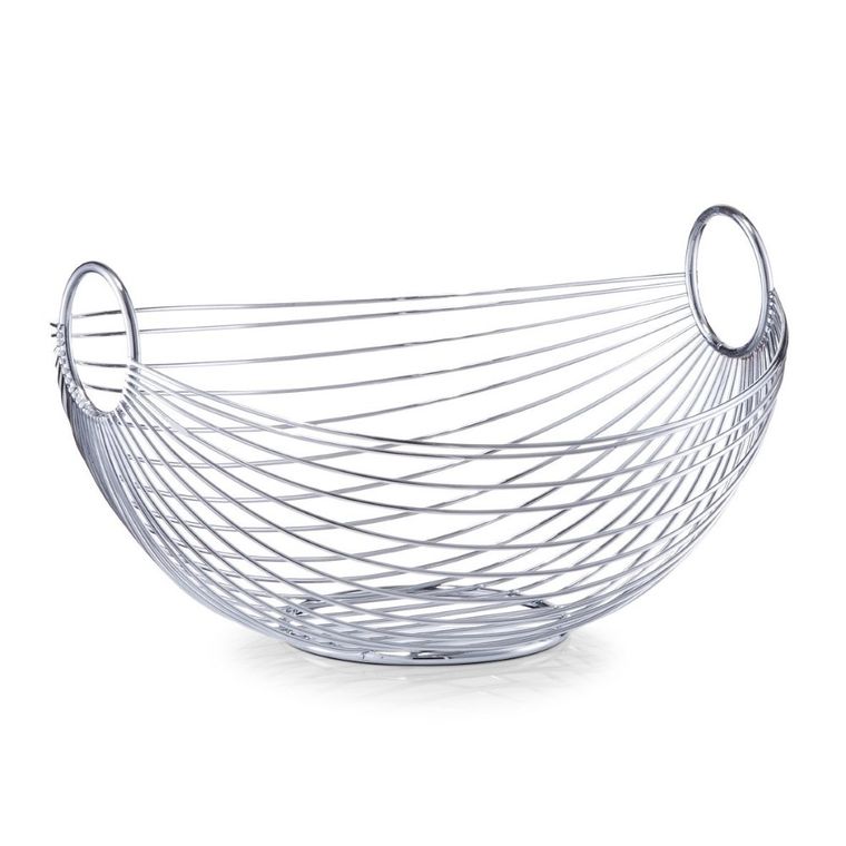 Zeller, kosz na warzywa i owoce, metalowy, owalny