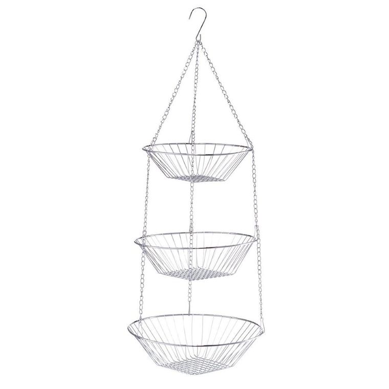 Zeller, kosze kuchenne na owoce, 3 poziomy