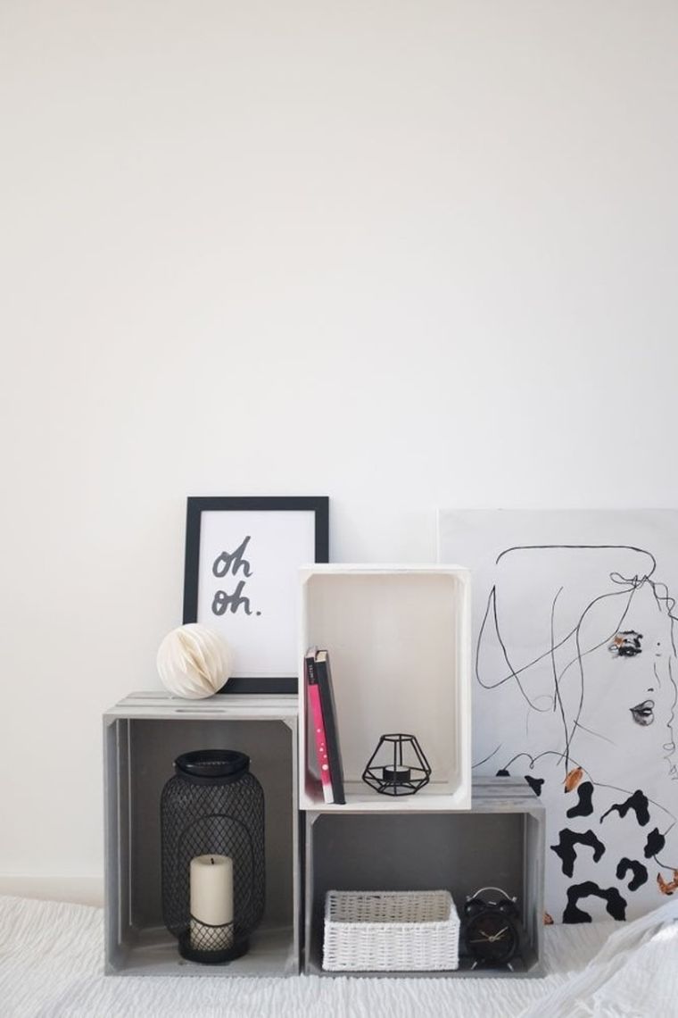 Zeller, koszyk do przechowywania, 2 szt., biały