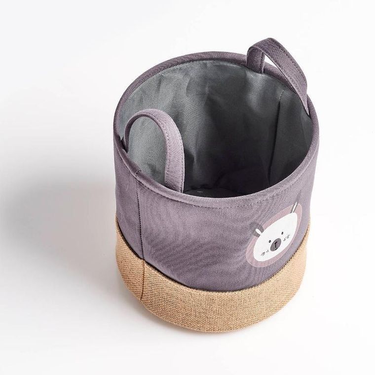 Zeller, materiałowy kosz z uszami do przenoszenia, ø 25 cm