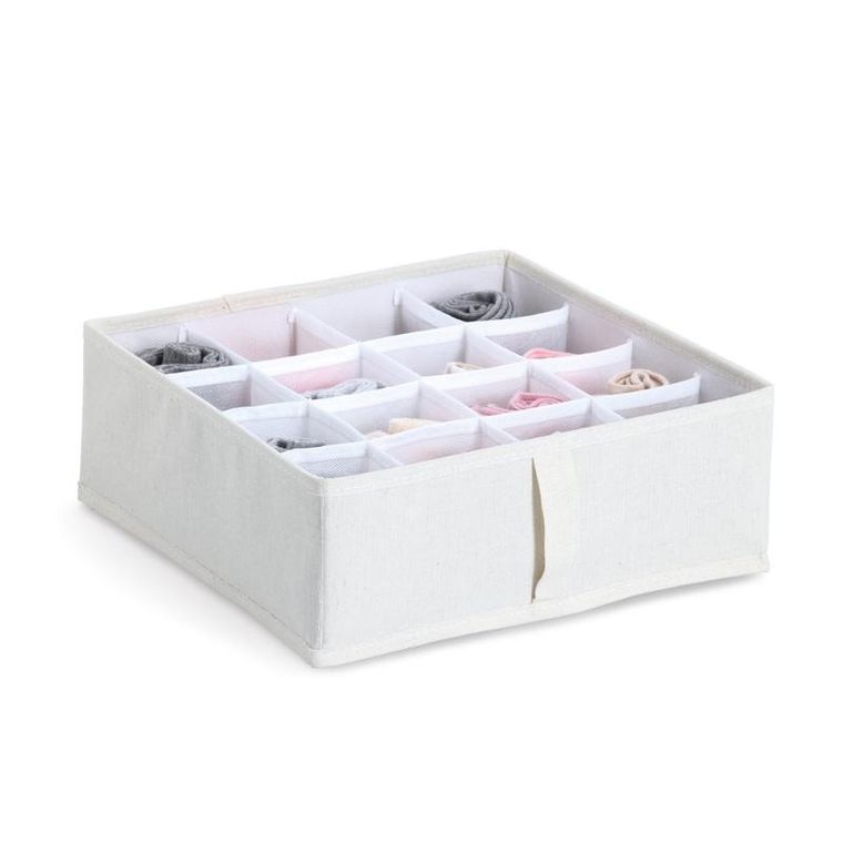 Zeller, organizer na bieliznę, Nomad, 16 przegródek, 30-30-11 cm