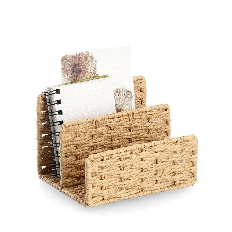 Zeller, organizer na korespondencję, z papierowej plecionki