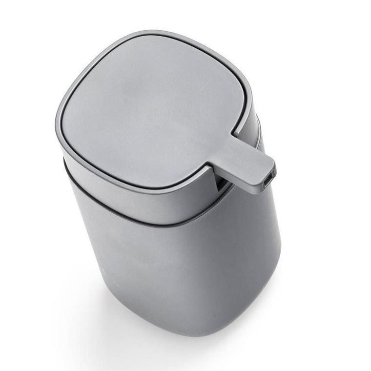 Zeller, plastikowy dozownik na mydło, 7,3-9,4-12,2 cm