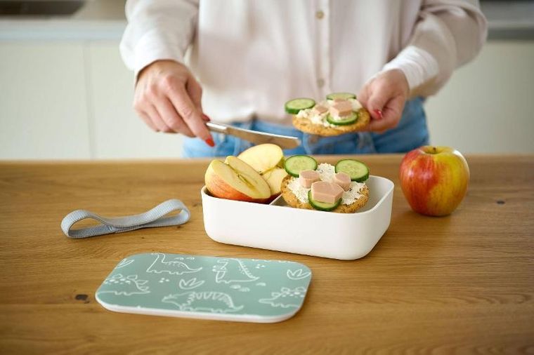 Zeller, plastikowy lunchbox, 19-12.5-6.5 cm