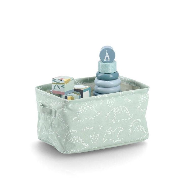 Zeller, płócienny koszyk, 28-21-16 cm