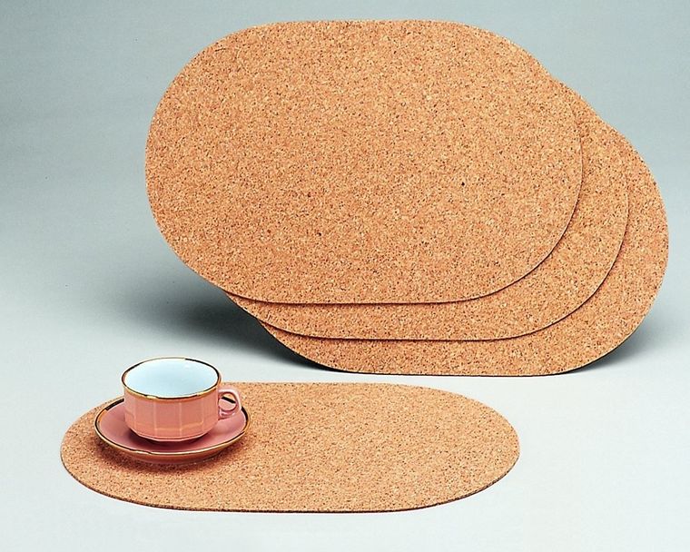 Zeller, podkładki korkowe na stół, 4 szt.