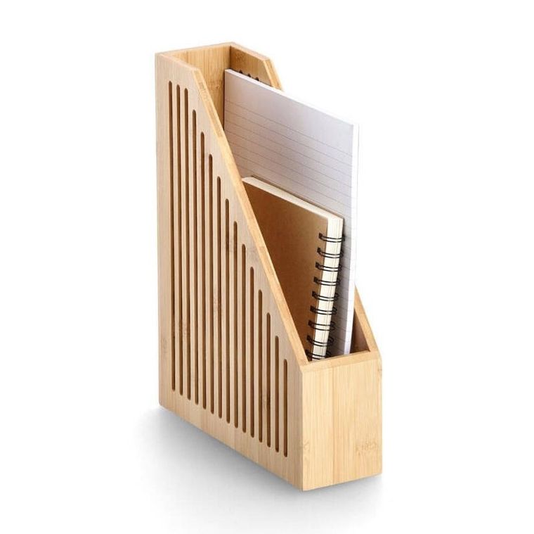 Zeller, pojemnik na dokumenty, pionowy, bambus