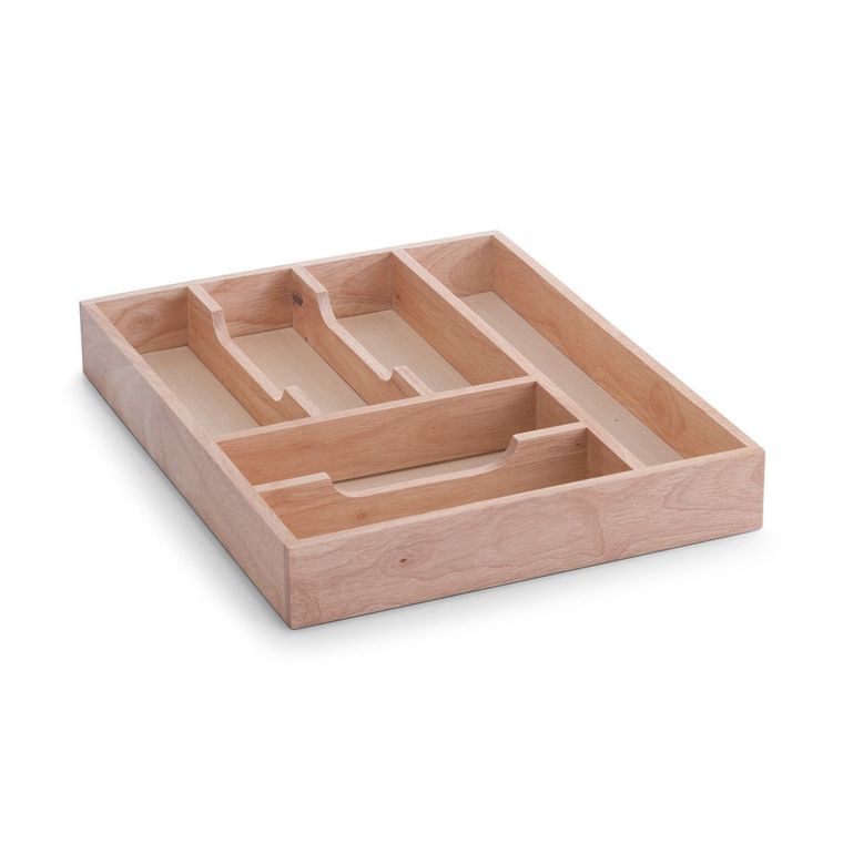 Zeller, pojemnik na sztućce, wkład do szuflady, 34-43-6 cm