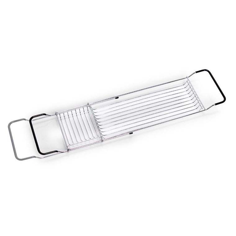 Zeller, półka łazienkowa na wannę z regulacją, stal chromowana