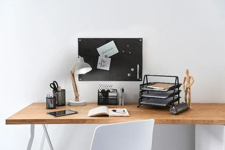 Zeller, stojak na długopisy, metalowy