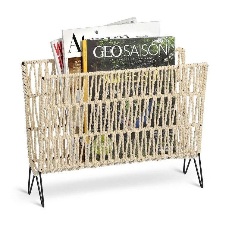 Zeller, stojak na gazety, boho