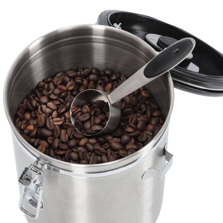 Zeller, szczelna puszka na kawę z klipsem i miarką, 2700 ml
