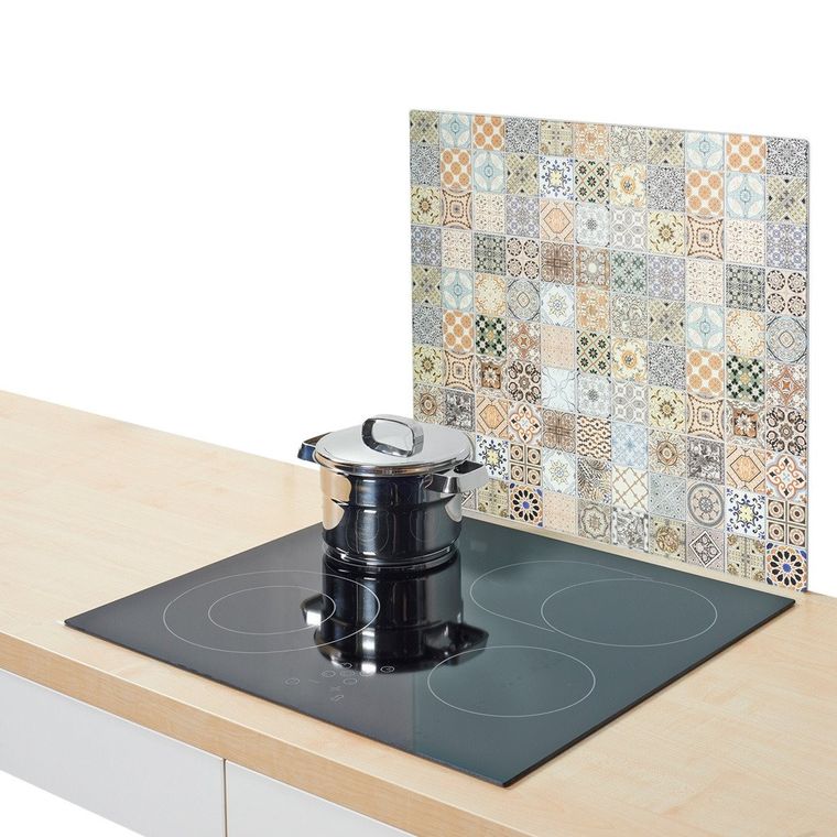 Zeller, szklana płyta ochronna na kuchenkę, mozaika, duża