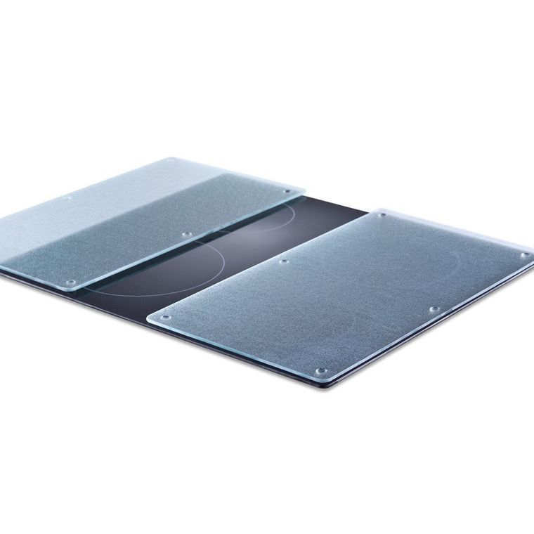 Zeller, szklane płyty ochronne na kuchenkę, glass, 2 szt.