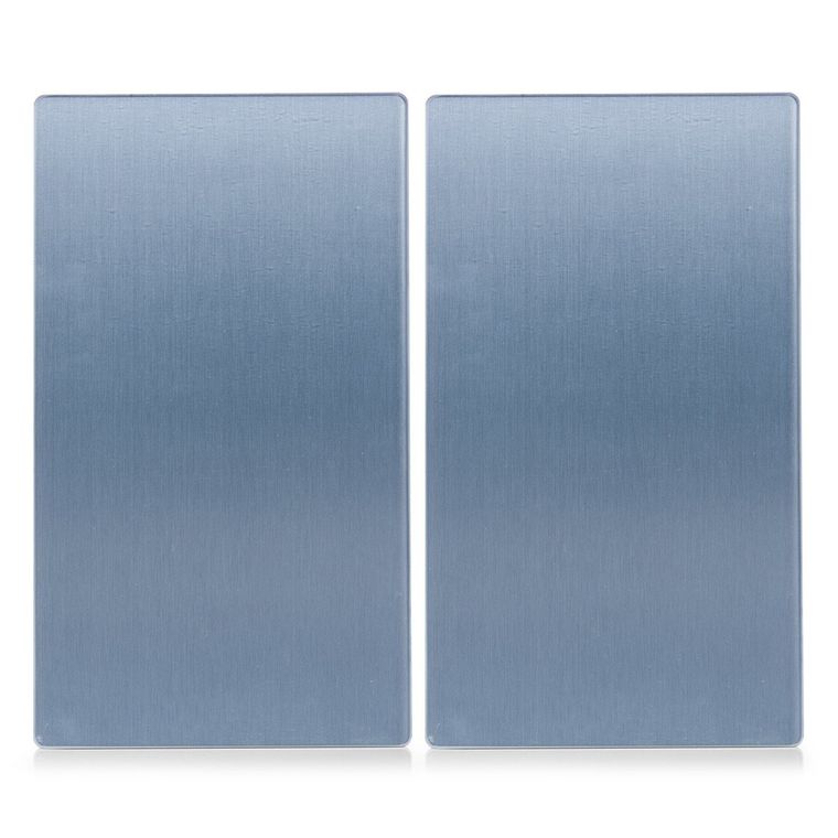 Zeller, szklane płyty ochronne na kuchenkę, metal, 2 szt.