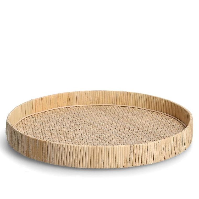Zeller, taca dekoracyjna, Rattan, Ø 40 cm