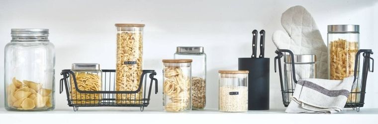 Zeller, uniwersalny blok na noże, stojak, czarny