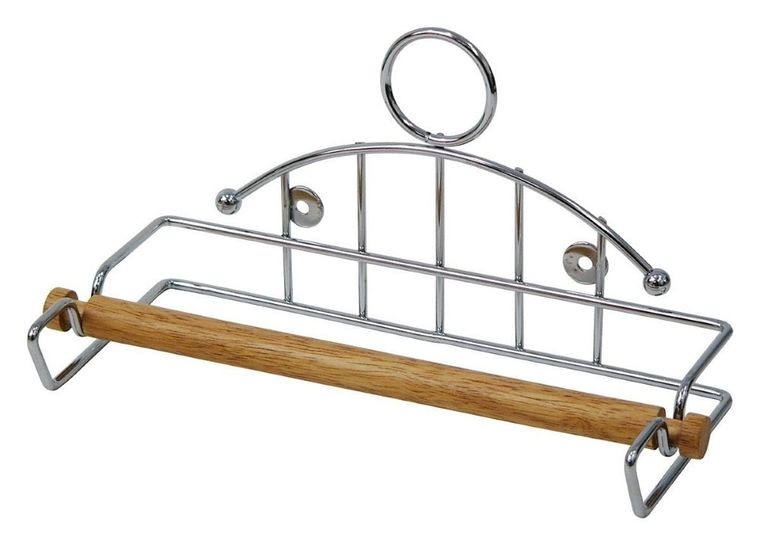 Zeller, uniwersalny uchwyt na ręczniki papierowe, stal chromowana