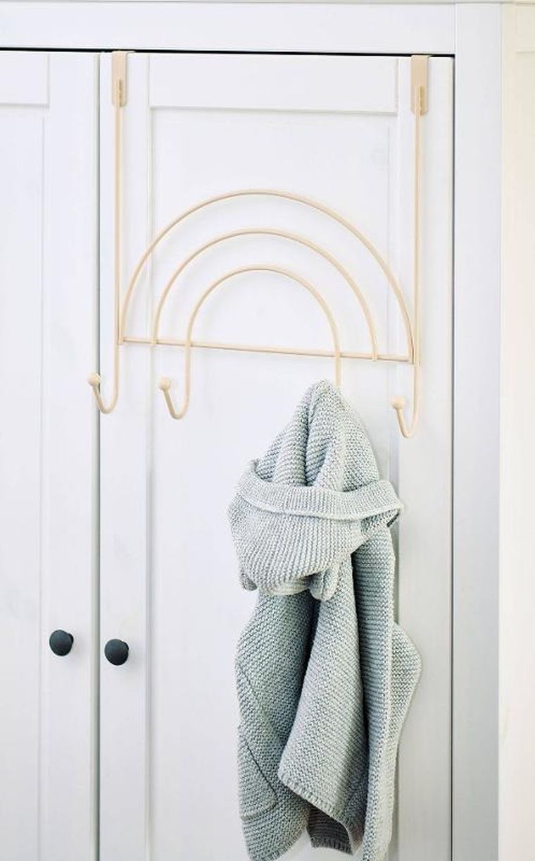 Zeller, wieszak na drzwi, haczyki, metal