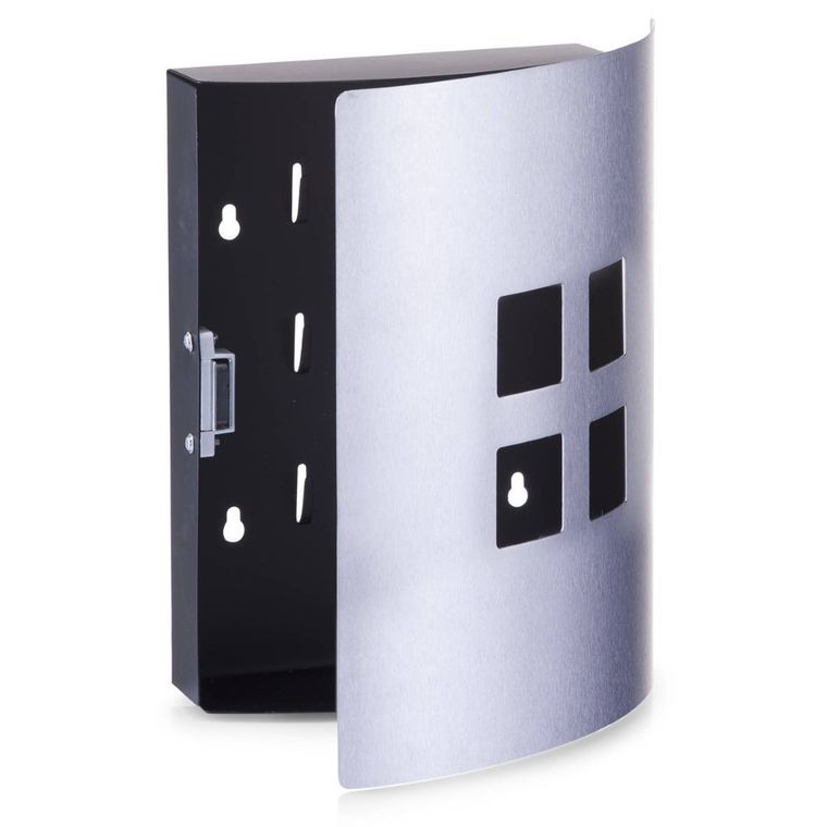 Zeller, wieszak na klucze, Square, stal nierdzewna