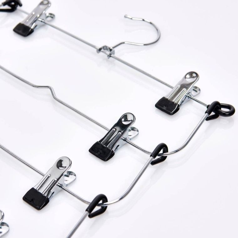 Zeller, wieszak na spódniczki i spódnice, stal chromowana