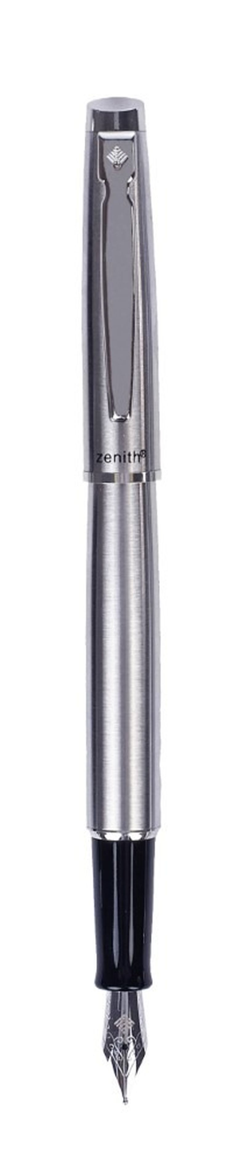 Zenith 60, pióro stalowe, srebrne