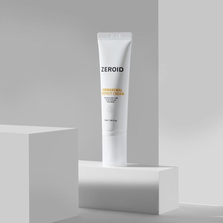 Zeroid, Dermanewal, hipoalergiczny krem ochronny do skóry osłabionej i wrażliwej, 50 ml