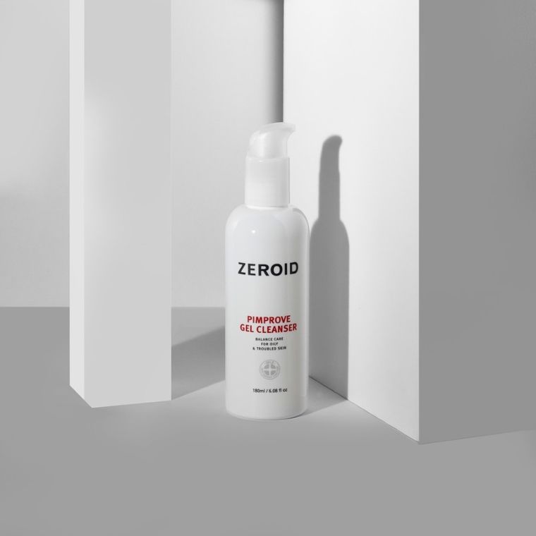 Zeroid, Pimprove, hipoalergiczny żel oczyszczający do skóry tłustej i trądzikowej, 180 ml