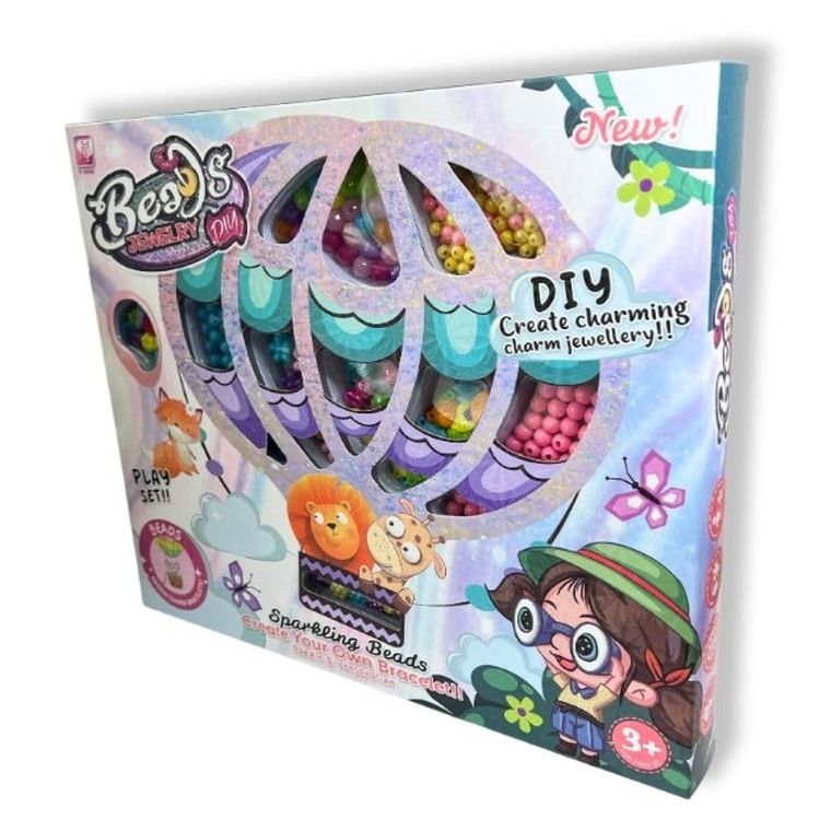 Zestaw koralików do robienia biżuterii