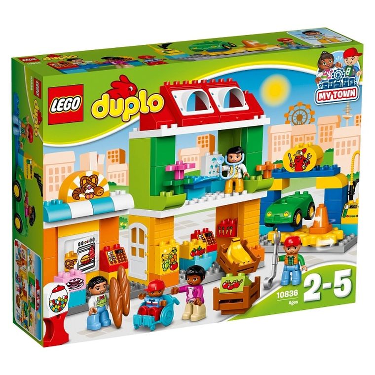 Zestaw promocyjny: LEGO DUPLO, Miasteczko, 10836 + GRATIS: LEGO DUPLO, Pikinik Kubusia Puchatka, 5945